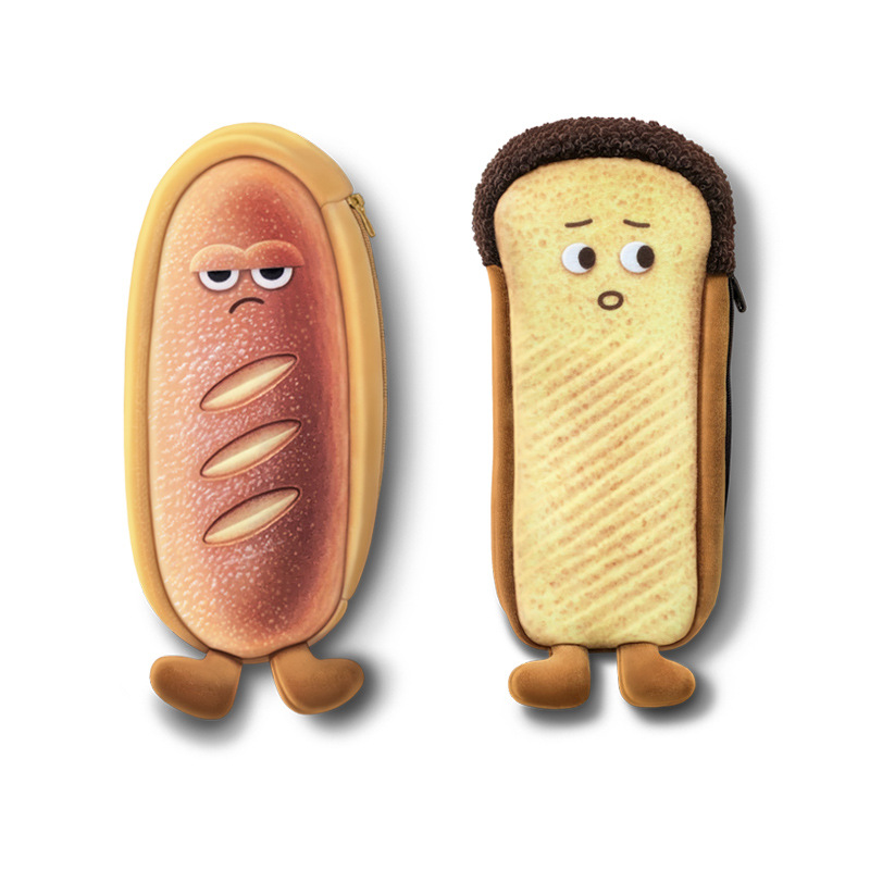CHENLIN Emotional Bread Pen Bag Cute Cartoon Toa..